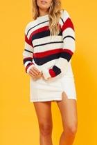 Summer Striped Sweater