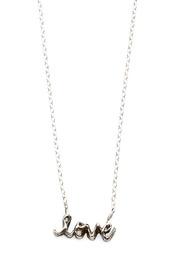  Silver Love Necklace