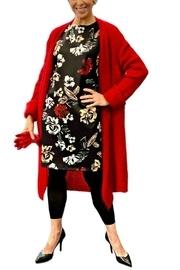 Red Knitted Duster