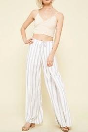  Striped Wrap Pant