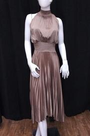 Smocking Pleated Dress