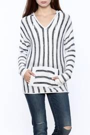  Striped Pullover Hoodie