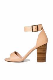  Ankle Strap-chunky Heel