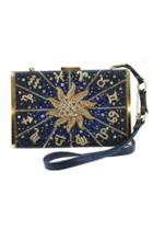  Celestial Zodiac, Beaded Crossbody Handbag