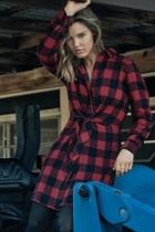  Olena Plaid Dress