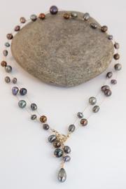  Sirena Black Pearl Necklace