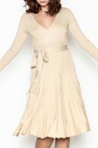  Metallic Sweater Dress