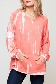  Peachy Tie-dye Knit