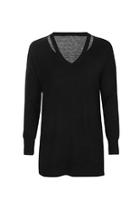  Cut Out Neck Sweater