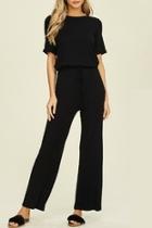  Laura Black Jumpsuit