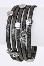  Sliders Layers Leather-cuff