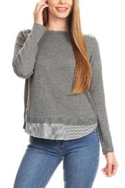  Layered Sweater Shirt