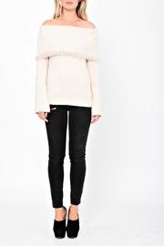  Rabbit Trim Sweater
