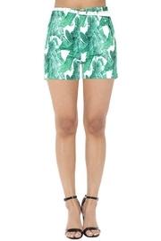  Green Tropical Shorts