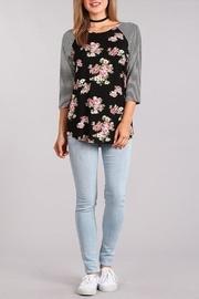  Raglan Floral Top