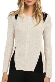  Stitched Knit Top