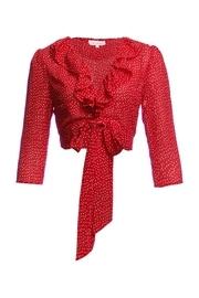  Tie Dot Top