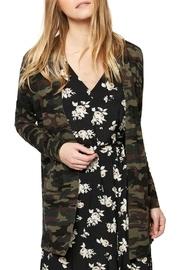  Camo Print Cardigan