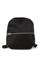  Black Textured Backpack