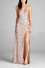  Long Sequin Gown