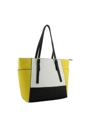  Colourblock Tote Bag