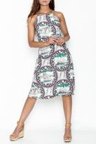 Sailing Compass Tie Dress