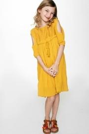  Cold-shoulder Lace-detail Dress