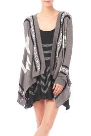  Aztec Open Cardigan