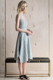  Textured Strap Dress