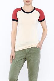  Red Shoulder Tee