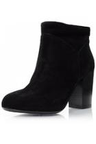  Chunky Suede Bootie