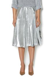 Silver Metallic Skirt