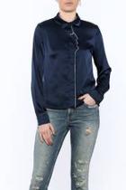  Navy Face Blouse