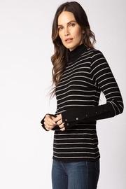  Snap Cuff Mockneck