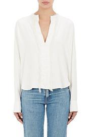  Fringe Silk Top