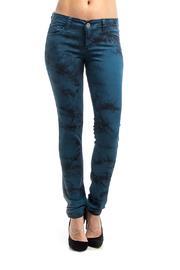  Marbleized Skinny Jeans
