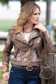  Wild Flower Moto-jacket
