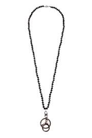  Knotted-crystal Lanyard-necklace