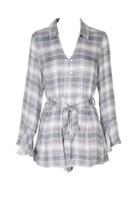  Plaid Mornings Romper