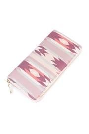  Bohemian Print Zipper Wallet