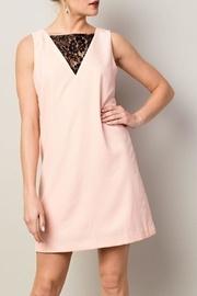  Lace Detail Shift-dress