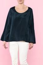  Belled Sleeve Blouse