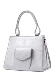  Shiny Leather Handbag