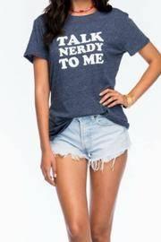  Talk Nerdy Tee