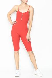 Bandage Tomato Jumpsuit
