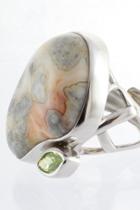  Agate Sterling Ring