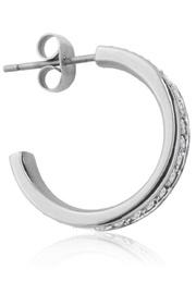  J Hoop Earrings