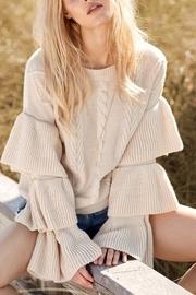  Sweater With Ruffles