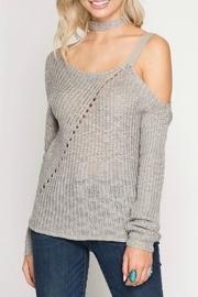  Slub Knit Sweater