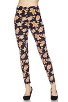  Gingerbread Print Legging